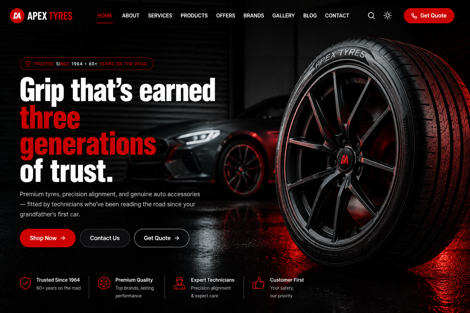 TyreSpace project preview